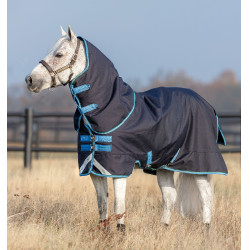 Manta Horseware Amigo Bravo 12 Plus Poney con cubrecuellos 250g