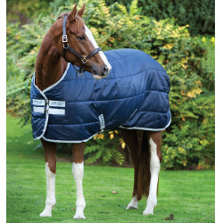 Manta Horseware Amigo Insulator 200g 210D Navy blue / plata Azul Manta Horseware Amigo Insulator 200g 210D Navy blue / plata Azul