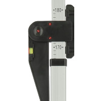 Hipómetro de aluminio y P.V.C.