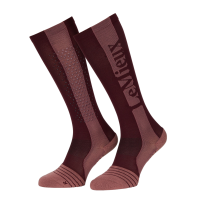 Calcetines de silicona LeMieux Performance Merlot Rojo Calcetines de silicona LeMieux Performance Merlot Rojo