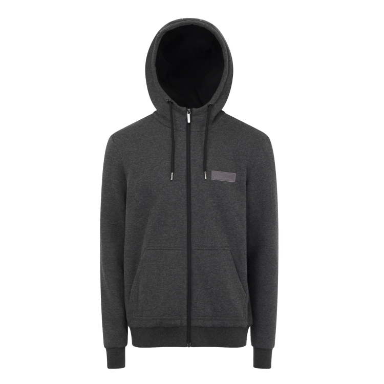 Sudadera con capucha y cremallera para hombre LeMieux de forro polar