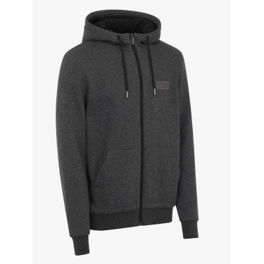 Sudadera con capucha y cremallera para hombre LeMieux de forro polar Sudadera con capucha y cremallera para hombre LeMieux de forro polar