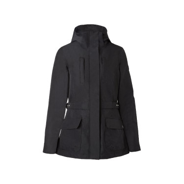 Chaqueta de cáscara técnica Horze Jadine mujer Negro