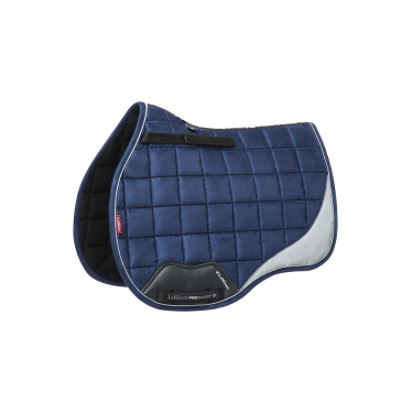 LeMieux Suede GP Square Reflective Azul marino