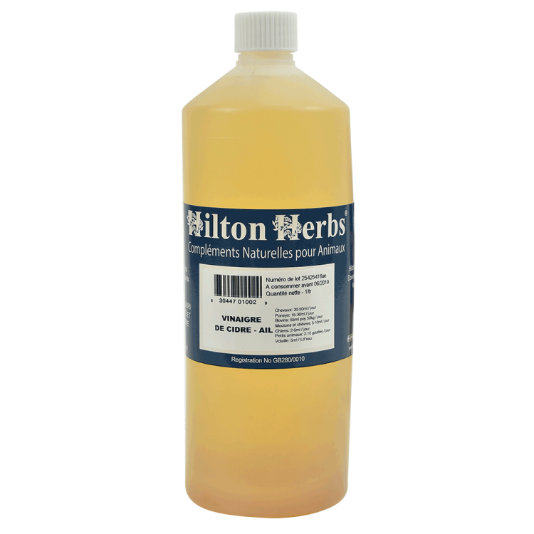Vinagre de sidra y Ajo Hilton Herbs