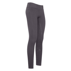 Leggings de equitación HV Polo Luci FullGrip Antracita Gris