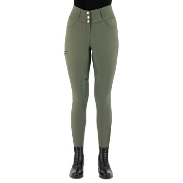 Pantalón de equitación HV Polo Elena FullGrip Verde petróleo oscuro Pantalón de equitación HV Polo Elena FullGrip Verde petróleo oscuro