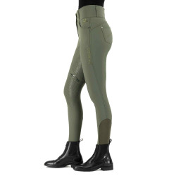 Pantalón de equitación HV Polo Elena FullGrip Verde petróleo oscuro Pantalón de equitación HV Polo Elena FullGrip Verde petróleo oscuro