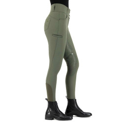 Pantalón de equitación HV Polo Elena FullGrip Verde petróleo oscuro Pantalón de equitación HV Polo Elena FullGrip Verde petróleo oscuro