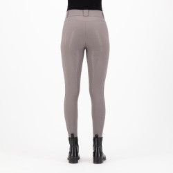 Pantalón de equitación HV Polo Favourite Midwaist FullGrip Arena oscuro Gris