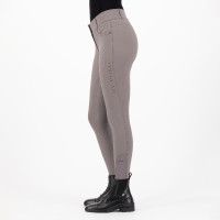 Pantalón de equitación HV Polo Favourite Midwaist FullGrip Arena oscuro Gris