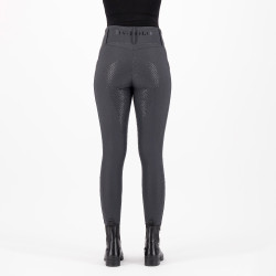 Leggings de equitación HV Polo Favourite Highwaist FullGrip Gris Cinc