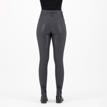 Leggings de equitación HV Polo Favourite Highwaist FullGrip Gris Cinc