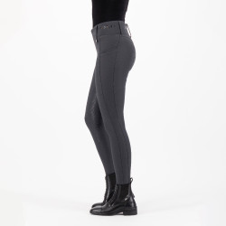 Leggings de equitación HV Polo Favourite Highwaist FullGrip Gris Cinc
