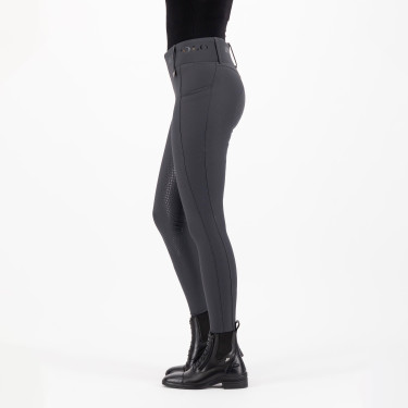 Leggings de equitación HV Polo Favourite Highwaist FullGrip Gris Cinc