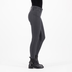 Leggings de equitación HV Polo Favourite Highwaist FullGrip Gris Cinc