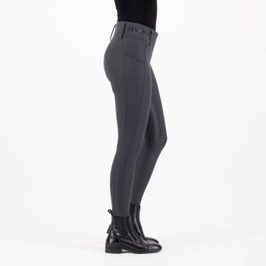 Leggings de equitación HV Polo Favourite Highwaist FullGrip Gris Cinc
