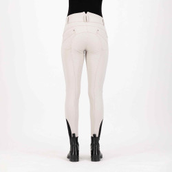 Pantalón de equitación HV Polo Ellen Highwaist FullGrip Gris Cinc Beige Pantalón de equitación HV Polo Ellen Highwaist FullGrip Gris Cinc Beige