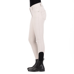 Pantalón de equitación HV Polo Ellen Highwaist FullGrip Gris Cinc Beige Pantalón de equitación HV Polo Ellen Highwaist FullGrip Gris Cinc Beige