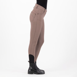 Pantalón de equitación HV Polo Ellen Highwaist FullGrip Nogal Beige
