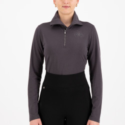 Top técnico HV Polo Darlene Gris Cinc Beige Top técnico HV Polo Darlene Gris Cinc Beige