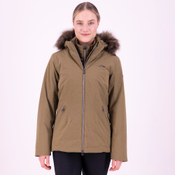 Chaqueta HV Polo Isa Verde petróleo oscuro