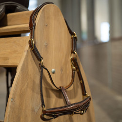 Cabezada HV Polo Legacy Castaño Marr&amp;amp;amp;oacute;n