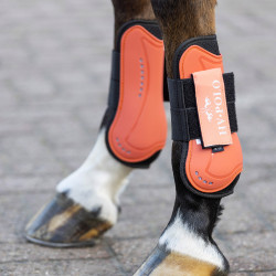 Guarniciones y protectores de menudillo HV Polo Classic Jengibre Naranja