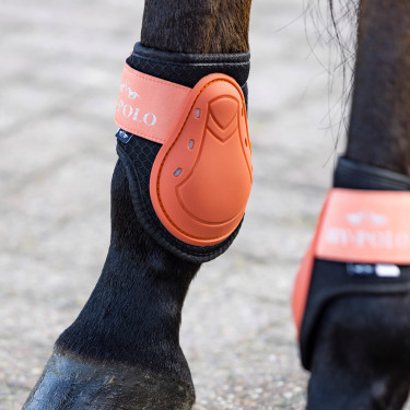 Guarniciones y protectores de menudillo HV Polo Classic Jengibre Naranja