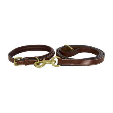 Correa para perro HV Polo Legacy Castaño Marr&amp;amp;amp;oacute;n