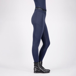Legging de equitación Euro-Star Ares FullGrip Noche Azul marino