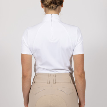 Polo de concurso Euro-Star Rosalia Blanco óptico