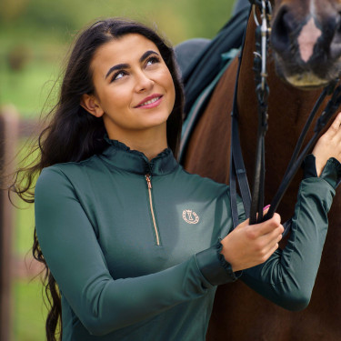 Top Imperial Riding Anna de manga larga Top Imperial Riding Anna de manga larga