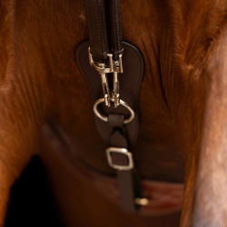 Riendas alemanas SH Imperial Riding Core Castaño Marrón