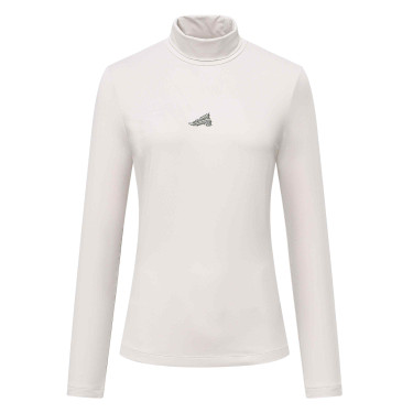 Jersey de cuello alto Euro-Star Sofia Marfil Beige