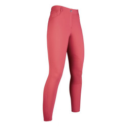 Pantalón Sunshine con rodilleras de silicona HKM Roja Rojo