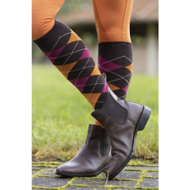 Botas Derby HKM Castaño Marrón