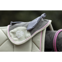 Bonete antimoscas Horse Spirit HKM Gris verde