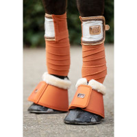 Vendajes de polo Edinburgh HKM Brandy Marrón