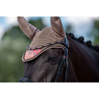 Capucha antimoscas Savona Style HKM Gris pardo Marrón