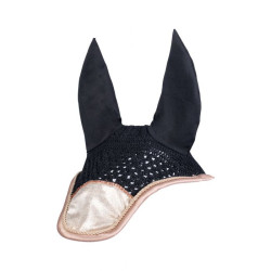 Capucha antimoscas Rosegold Glitter Style HKM Capucha antimoscas Rosegold Glitter Style HKM