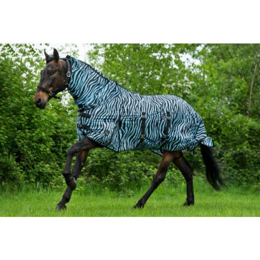 Cubre-moscas Zebra Aqua HKM Cubre-moscas Zebra Aqua HKM