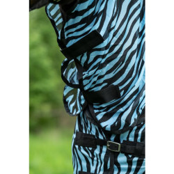 Cubre-moscas Zebra Aqua HKM Aqua / negro