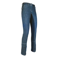 Pantalón Jodhpur Miss Blink culera integral Alos HKM Vaqueros azules / azul oscuro