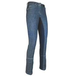 Pantalón Jodhpur Miss Blink culera integral Alos HKM Vaqueros azules / azul oscuro