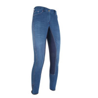 Zomerdenimbroek 3/4 Alos HKM Vaqueros azules / azul oscuro