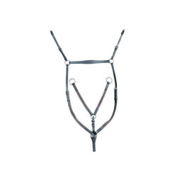 Pechopetral con herrajes plateados HKM Pechopetral con herrajes plateados HKM