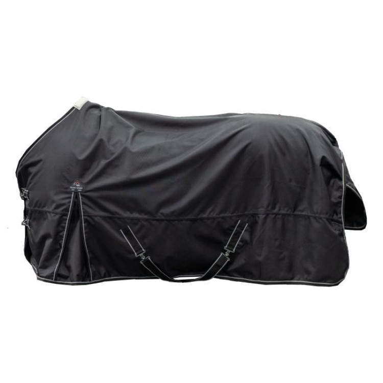 Manta de cuadra Premium HKM 1680D 300g forro liso