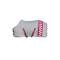 Manta secante Sweet Valentine HKM Rosa / plateado