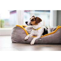Cama para perro Anam Cara Comfort HKM Topo / dorado amarillo Gris